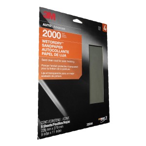 3M 02021 Imperial Wetordry 5-1/2 x 9 1000A Grit Sheet 