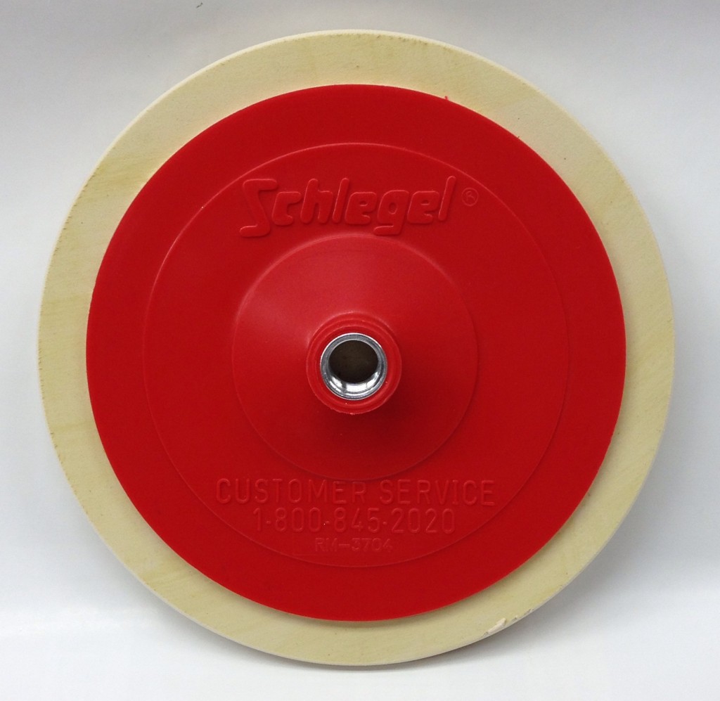 SCHLEGEL 3704 Fast Change Backing Plate, Hook & Loop 7 1/4 inch FREE SHIPPING Home