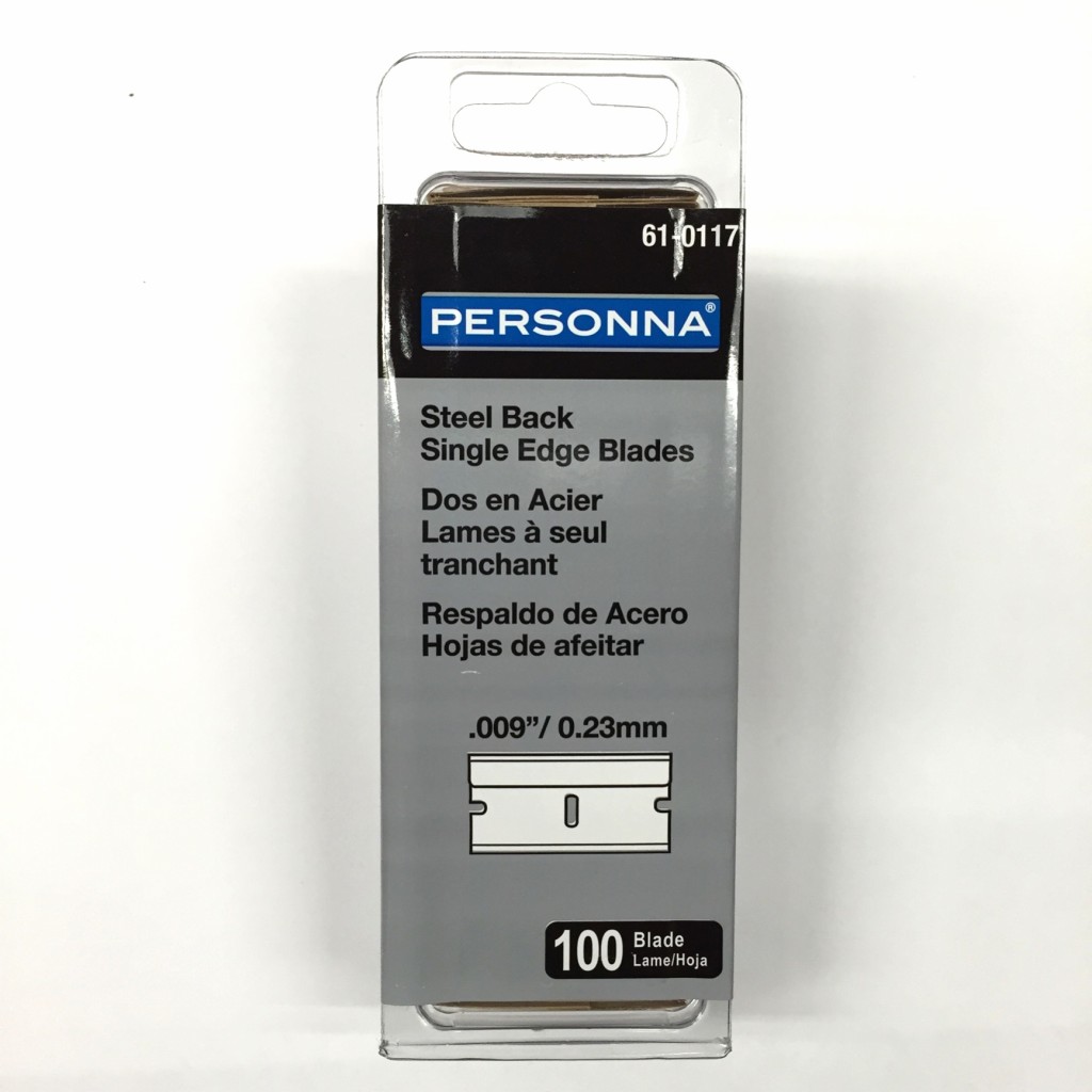PERSONNA 610117 Single Edge Razor Blades (100 pack) FREE SHIPPING