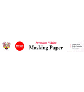 HIGH TECK MP600W - 750' White Guard Premium Masking Paper - 18 Inch (1 Roll) - FREE SHIPPING