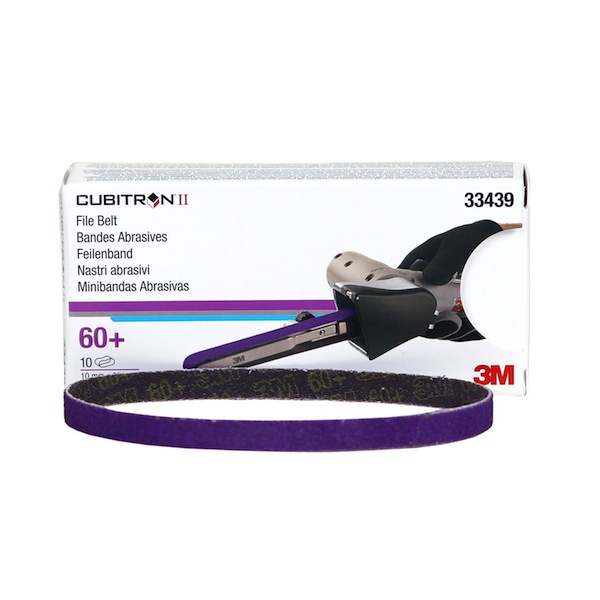 3M 81401 Purple 80 Grit Cloth Sanding Belt Pack of 5 