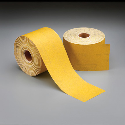 Norton Gold PSA Sandpaper Dura Block Sticky Back Roll 180 Grit 