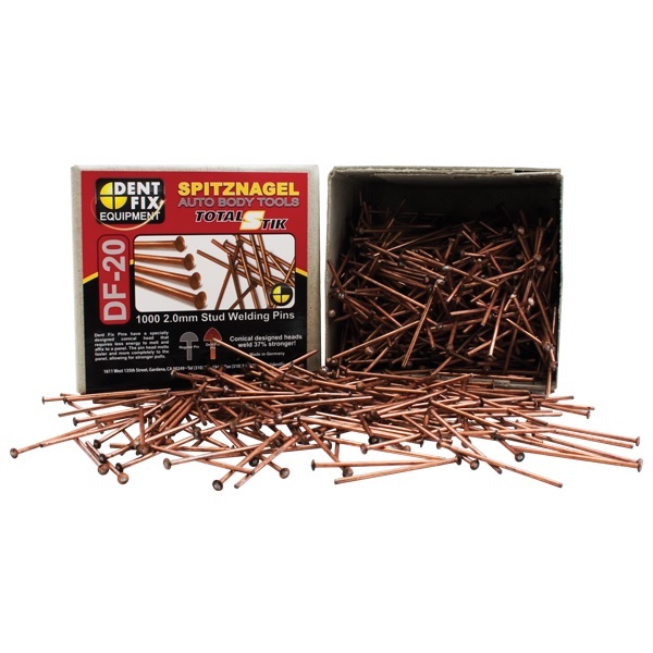 SPITZNAGEL DENT FIX DF-20 - Stud Welding Pins, 2.0 mm - Box of 1,000 - FREE SHIPPING