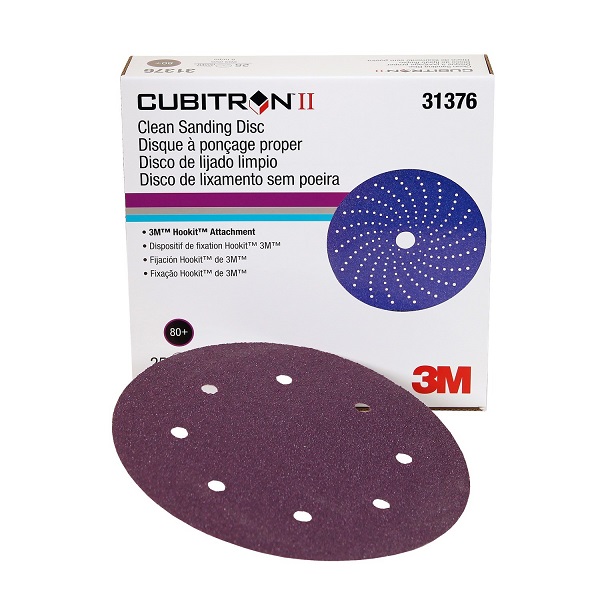 100 Pcs 3M 31371 Cubitron II Clean Sanding Hookit Disc 6 Inch 80 Grit for sale online 