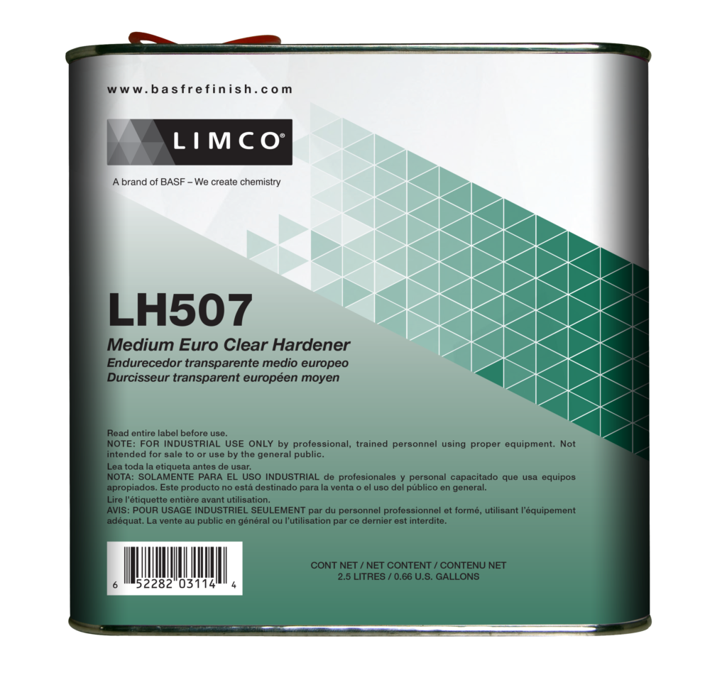 LIMCO LH507 Medium Euro Clear Hardener CALL FOR PRICE!