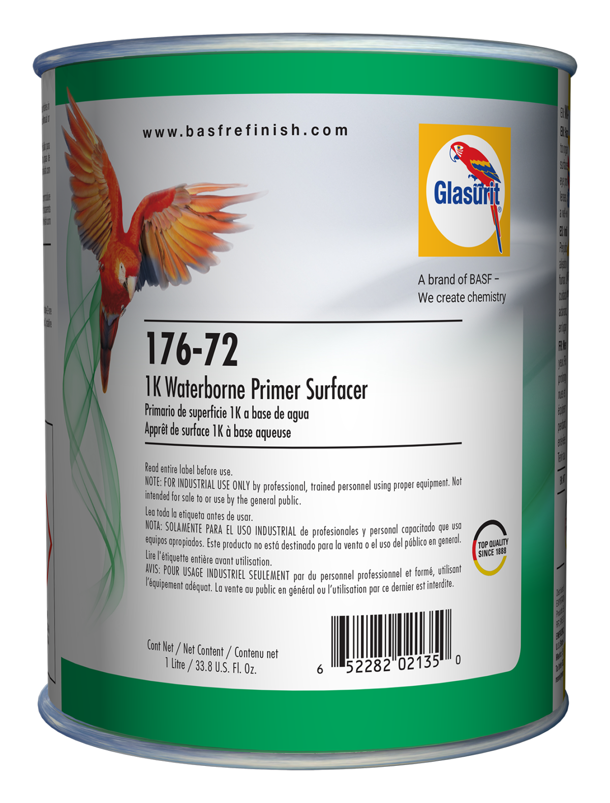 Glasurit 176-72 1K Waterborne Primer Surfacer -  CALL FOR PRICE!