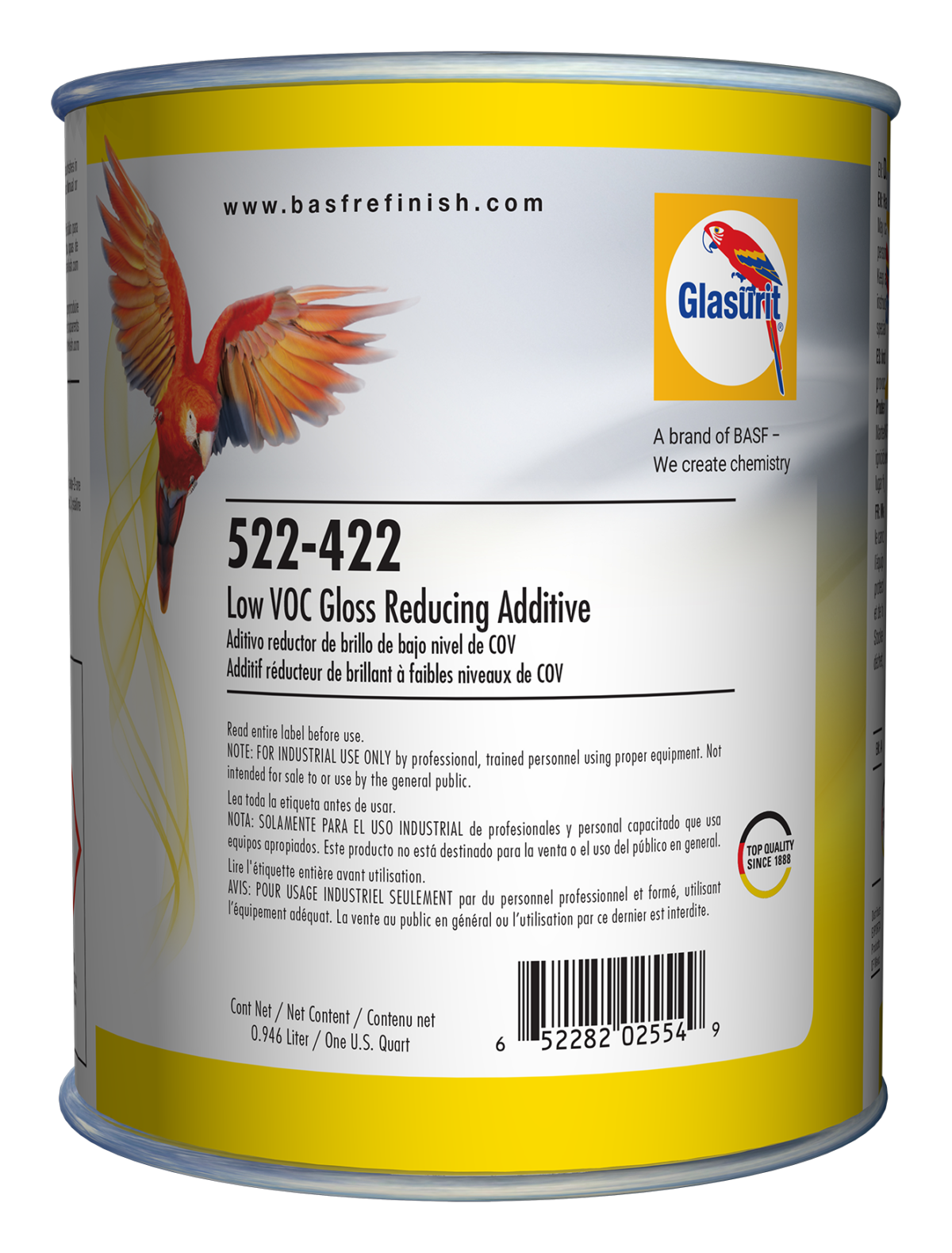 Glasurit 522-422 Low VOC Gloss Reducing Additive - CALL FOR PRICE!