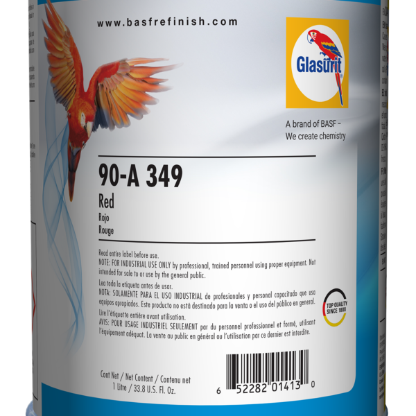 Glasurit Toner 90A349 Red -  CALL FOR PRICE!