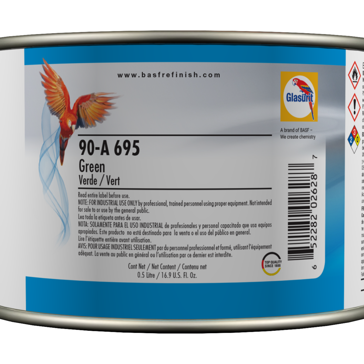 Glasurit Toner 90A695 Green FREE SHIPPING!