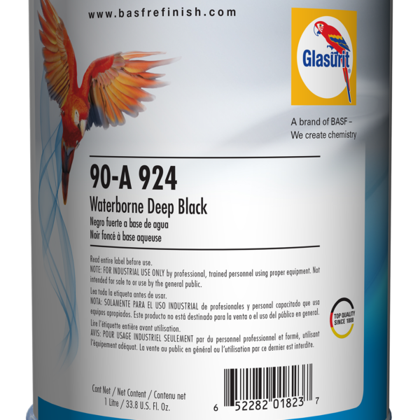 Glasurit Toner 90A924 Waterborne Deep Black -  CALL FOR PRICE!
