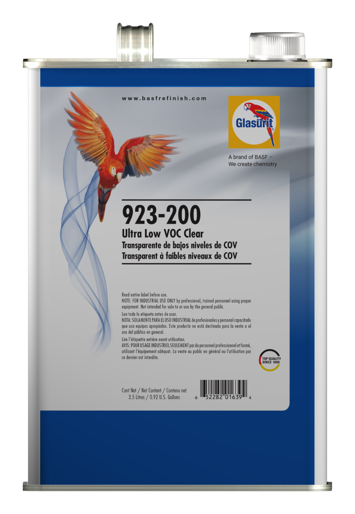 Glasurit 923-200 Ultra Low VOC Clear -  CALL FOR PRICE!
