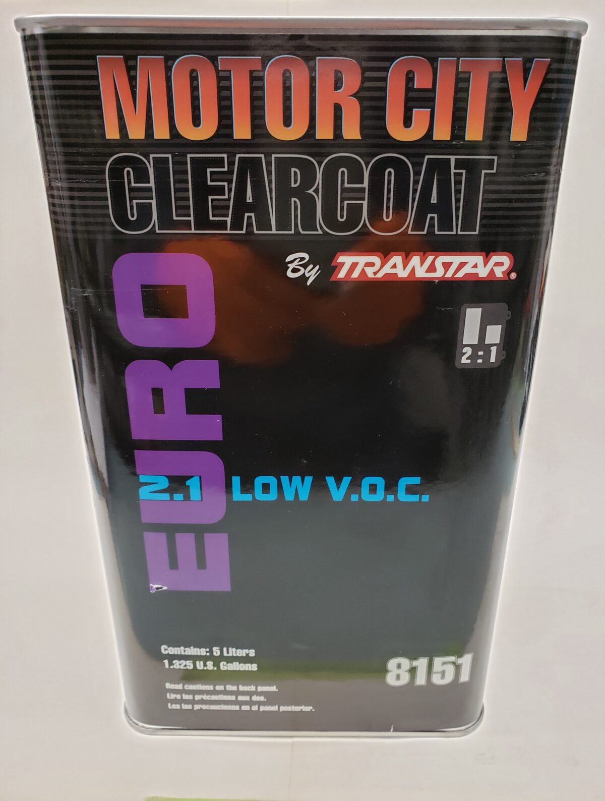 Transtar 8151 Motor City Clearcoat Euro 2.1 Low V.O.C. - FREE SHIPPING - CALL FOR PRICE!
