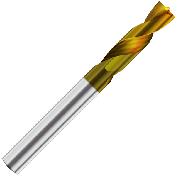 Titanium Nitride Drill Bit - 8x80mm