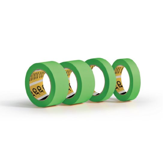 Q1® HPG148 High Performance Green Masking Tape, 55 m x 48 mm, 130 um THK, 20/case, Green