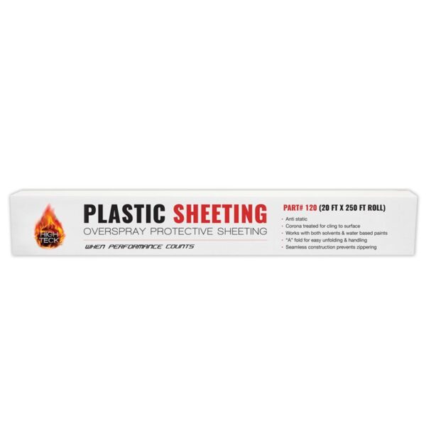 HIGH TECK PLASTIC SHEETING (.354MIL) 20' x 250' - FREE SHIPPING!
